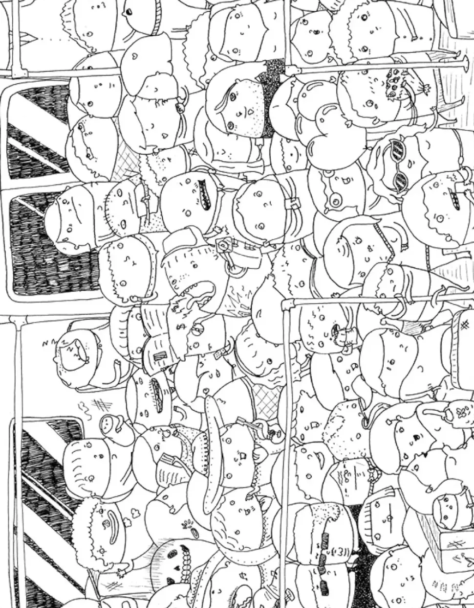 Doodlers Anonymous Coloring book