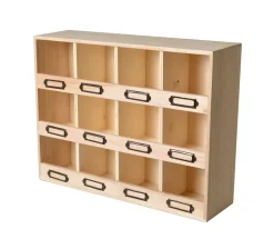 Estantería de madera