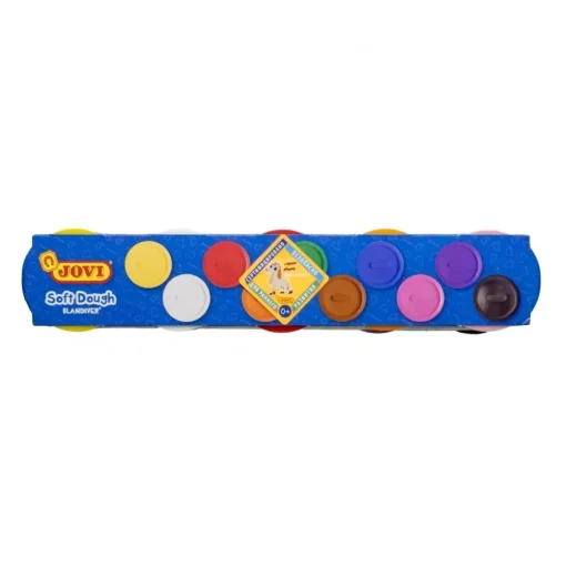 Estuche 10 Pasta Modelable Colores Blandiver Jovi