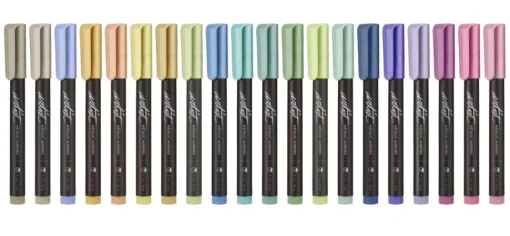 Estuche 20 Rotuladores Gama Artist Metallic Alex Bog