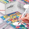 Estuche 80 Rotuladores Luxe Canvas Gama Artist Alex Bog