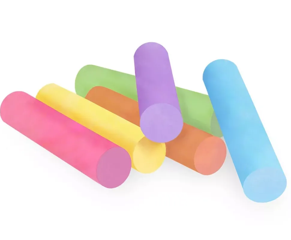 Estuche 6 tizas jumbo colores surtidos Jovi