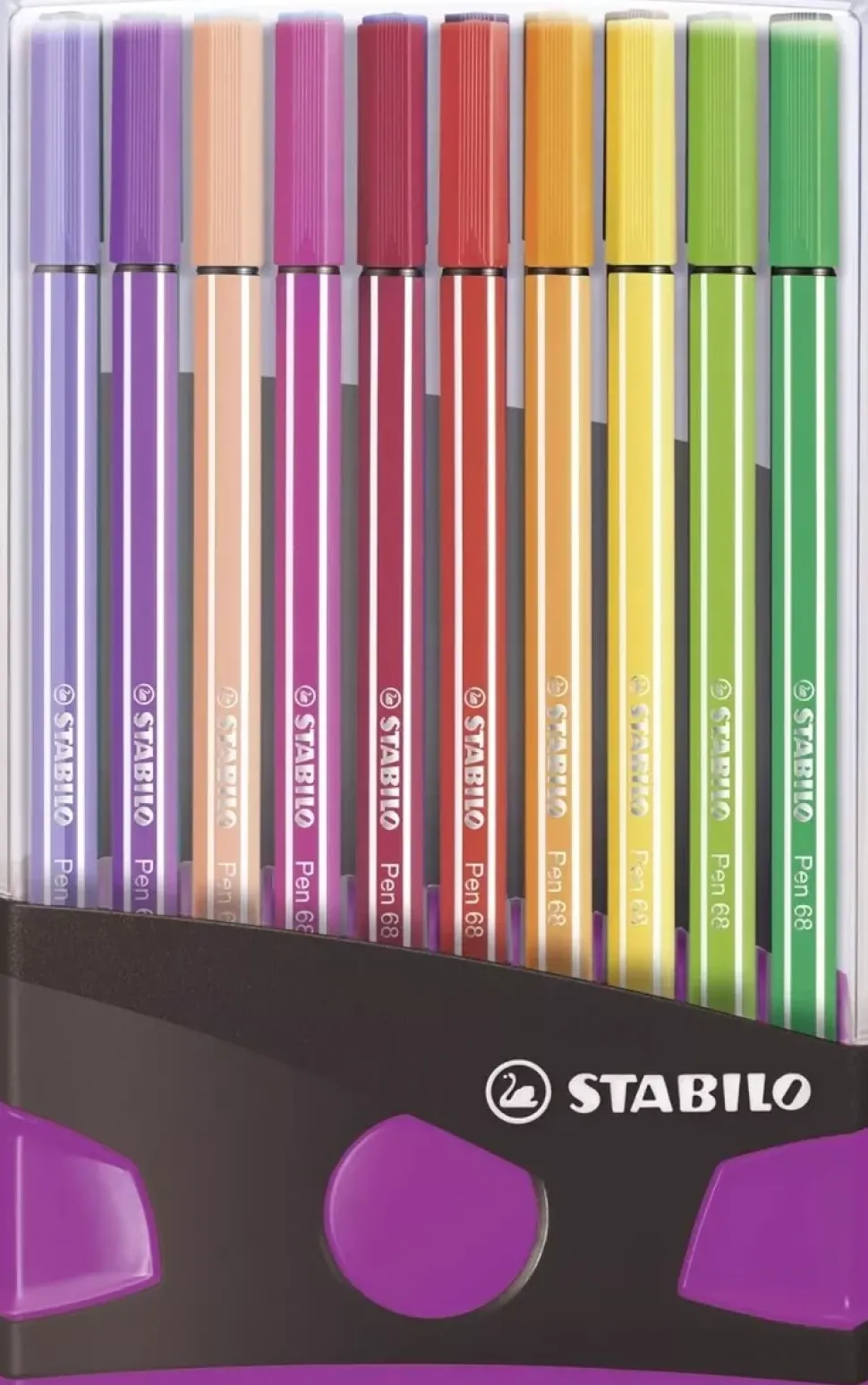 Estuche ColorParade 20 Rotuladores STABILO Pen 68 Gris/Fuschia