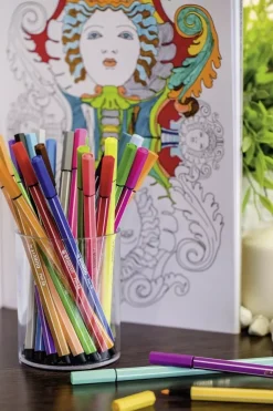 Estuche ColorParade 20 Rotuladores STABILO Pen 68 Gris/Fuschia