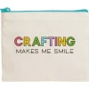 Estuche con Cremallera Crafting Makes Me Smile Lawn Fawn