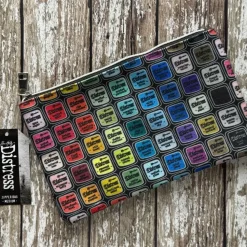 Estuche con cremallera Mediano Distress Tim Holtz