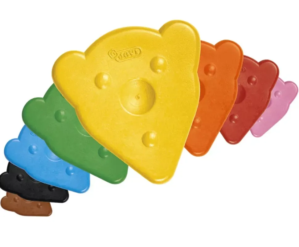 Estuche de 8 ceras de oso First Crayon Jovi