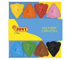 Estuche de 8 ceras de oso First Crayon Jovi