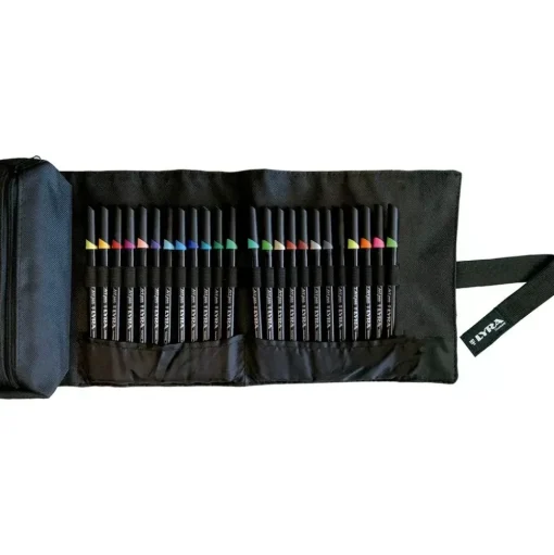 Estuche de Tela Enrollable 24 Rotuladores Art Pen Lyra