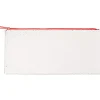 Estuche Lunares blanco y iridiscente Rico 10x21,5cm