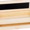 Estuche plumier madera Doble Artemio