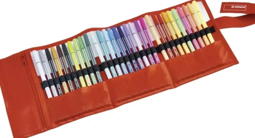 Estuche Rollerset 30 Rotuladores STABILO Pen 68