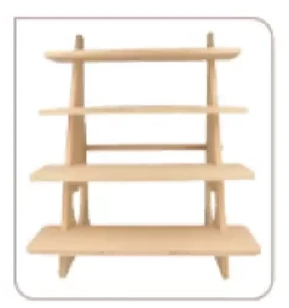 Expositor Madera Corazones On se Marie Artemio