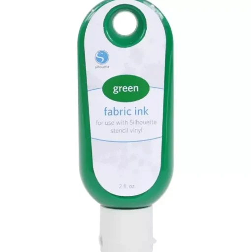 Fabric Ink Verde Silhouette