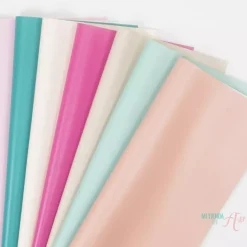 Falso cuero Turquesa 30x30cm