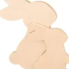 Figura de Madera Conejos Mariposa Artemio