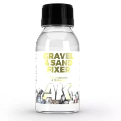 Fijador de graba y arena AK Interactive 100ml