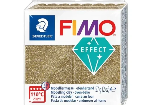 Fimo Effect Sparkle Gold 57gr