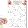 Flor de Foamiran Lisanto Blanco Dayka