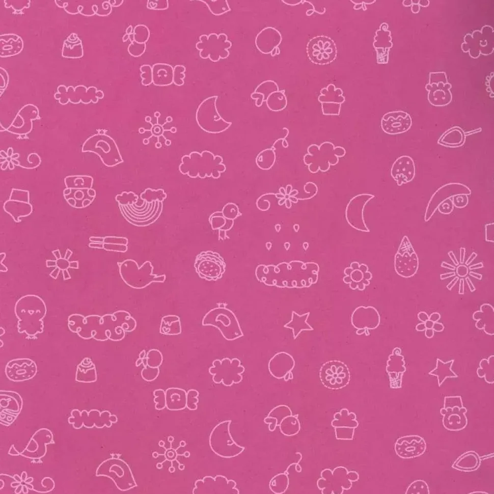 Foamy Goma EVA Verano infantil Fucsia 2mm