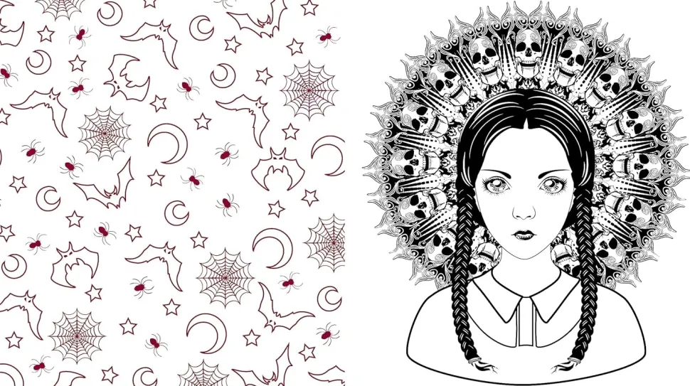 Gothic Coloring Book