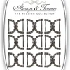 Hebillas con semicierre de diamantes Always and Forever Craft Consortium
