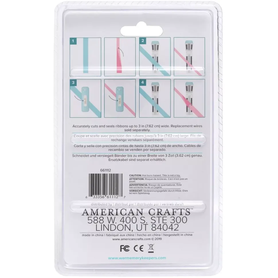 Herramienta para cortar y sellar cintas USB We R Memory Keepers