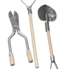 Herramientas metálicas y de madera decorativas set de 3 Unidades