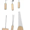 Herramientas metálicas y de madera decorativas set de 6 Unidades