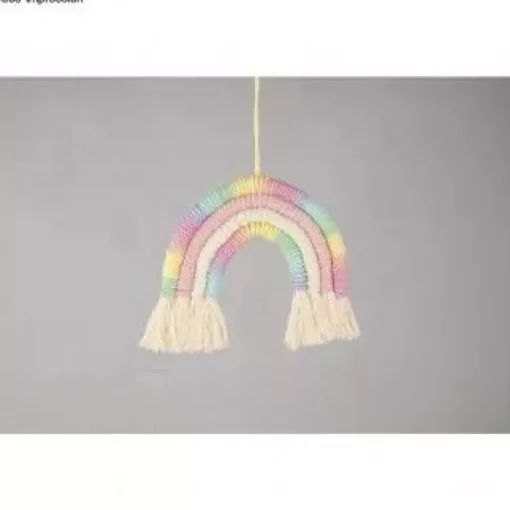 Hilo Macramé Trenzado Arcoiris Rayher 3mm