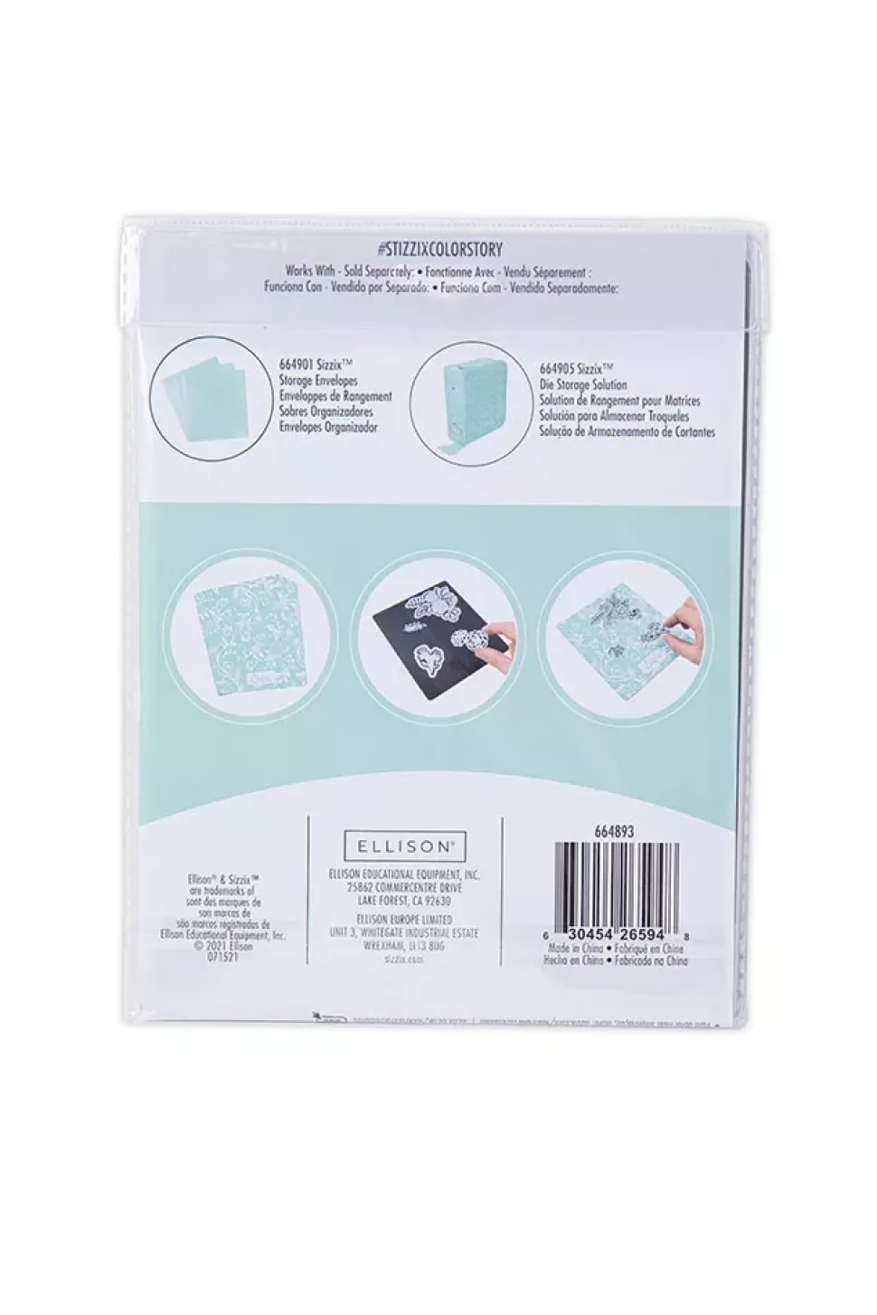 Hojas Magnéticas Estampadas Mint Julep Sizzix