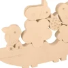 Juego de Apilar y Balancear Cocodrilo de Madera Safari Artemio