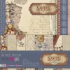 Kit 8 papeles de tela Santa's Workshop PapersForYou 30x30cm