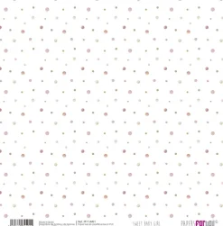 Kit 8 Papeles Tela Sweet Baby Girl PapersForYou 30x30cm