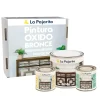 Kit 3 Pintura Efecto Óxido Bronce La Pajarita 250ml