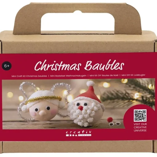 Kit adornos de Navidad mini bolas Creativ Company