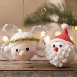 Kit adornos de Navidad mini bolas Creativ Company
