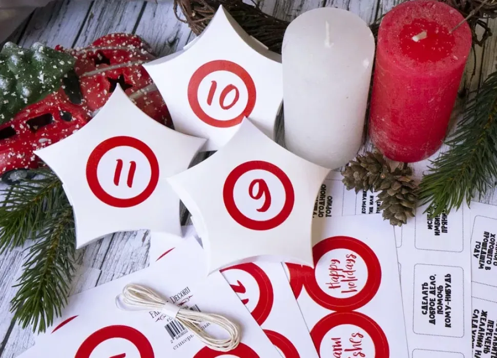 Kit calendario de adviento 4 Fabrika Decoru