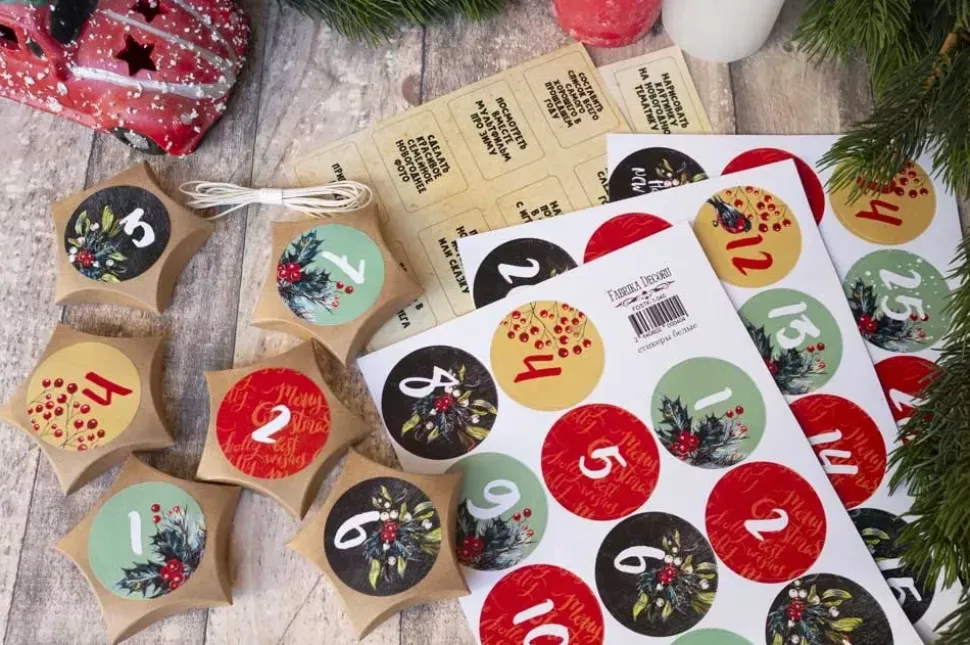 Kit calendario de adviento 2 Fabrika Decoru