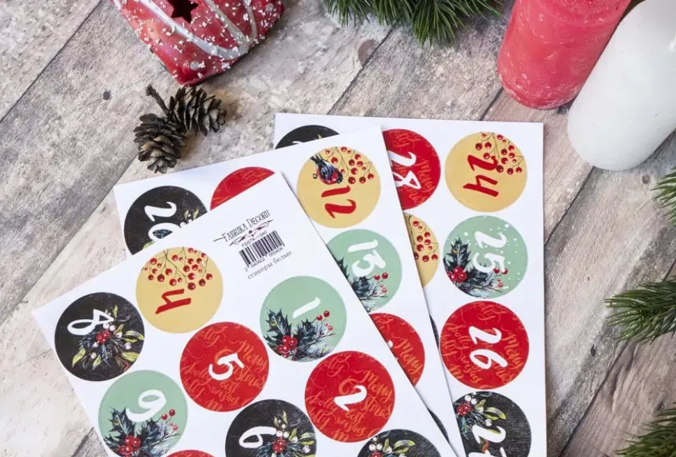 Kit calendario de adviento 2 Fabrika Decoru