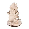Kit 3D de Madera Oso Navideño Rayher