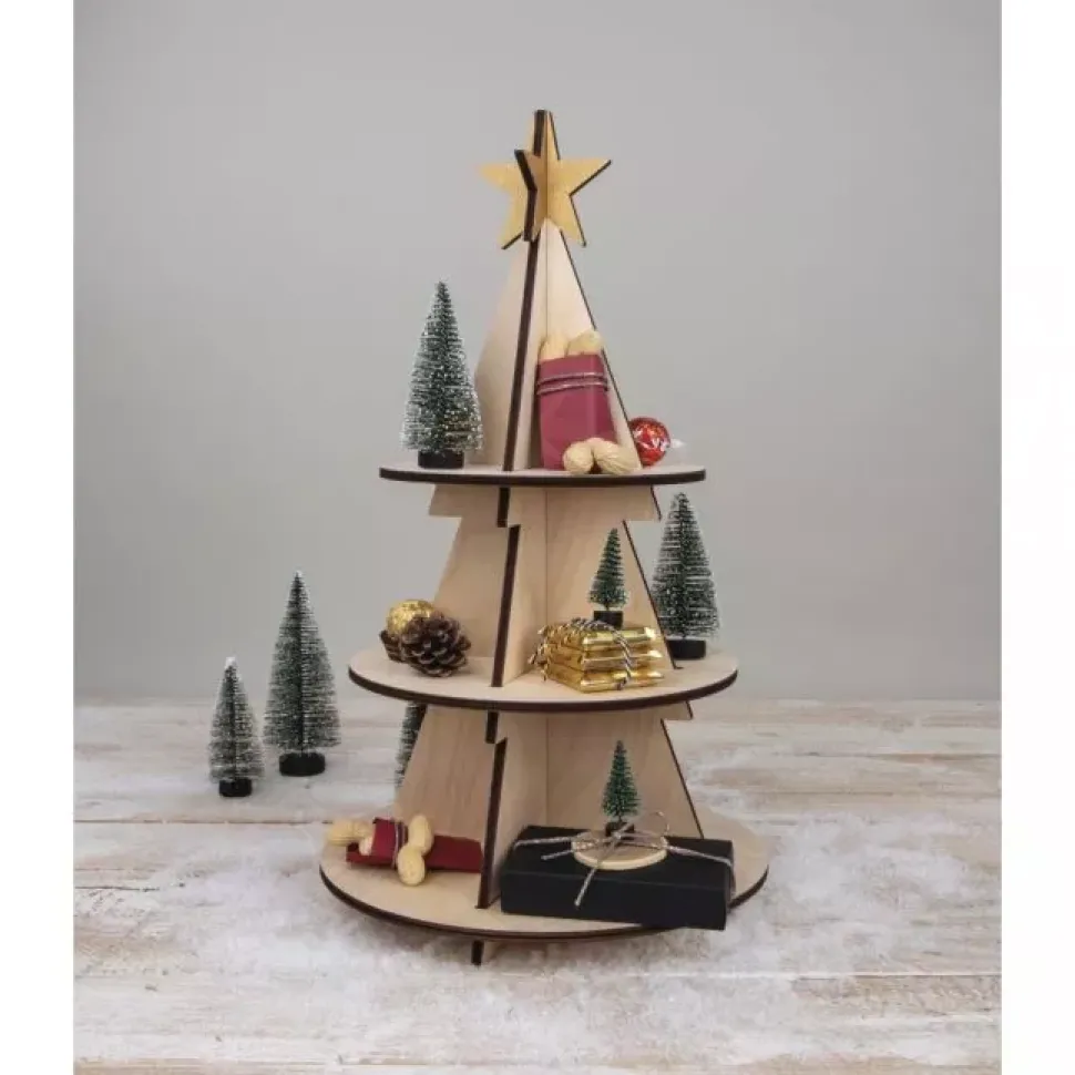 Kit 3D de Madera Árbol de Navidad Rayher