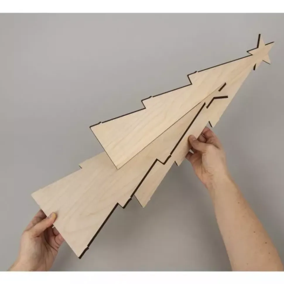 Kit 3D de Madera Árbol de Navidad Rayher