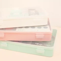 Kit de 3 Cajas de Organización Rosas Craftelier