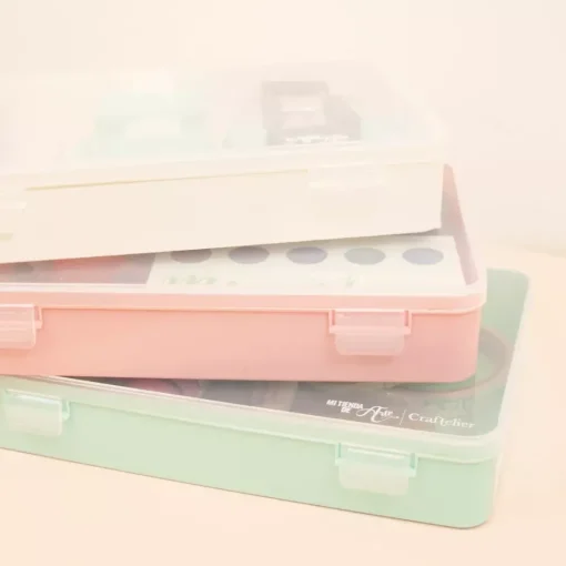 Kit de 3 Cajas de Organización Rosas Craftelier