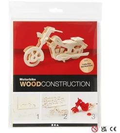 Kit de Construcción 3D Motocicleta Creativ Company