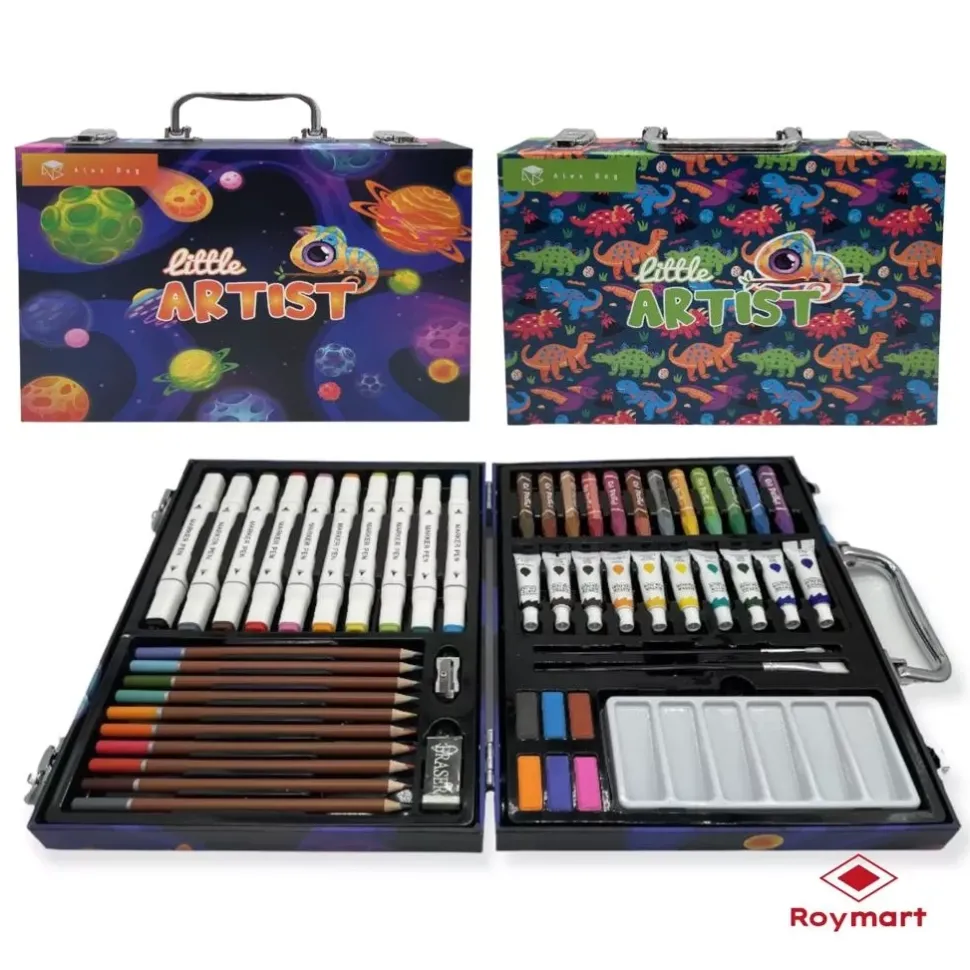 Kit de Dibujo 53 Piezas Gama Little Artist Space Alex Bog