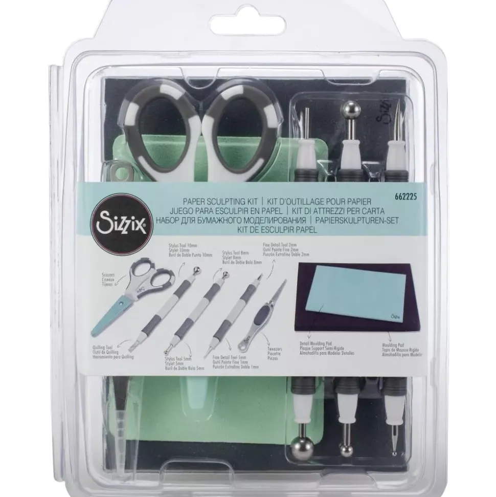 Kit de Herramientas Sculpting Paper Sizzix