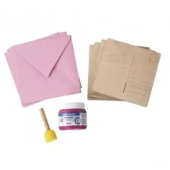 Kit de Impresión Huella Bebé Rosa Rayher