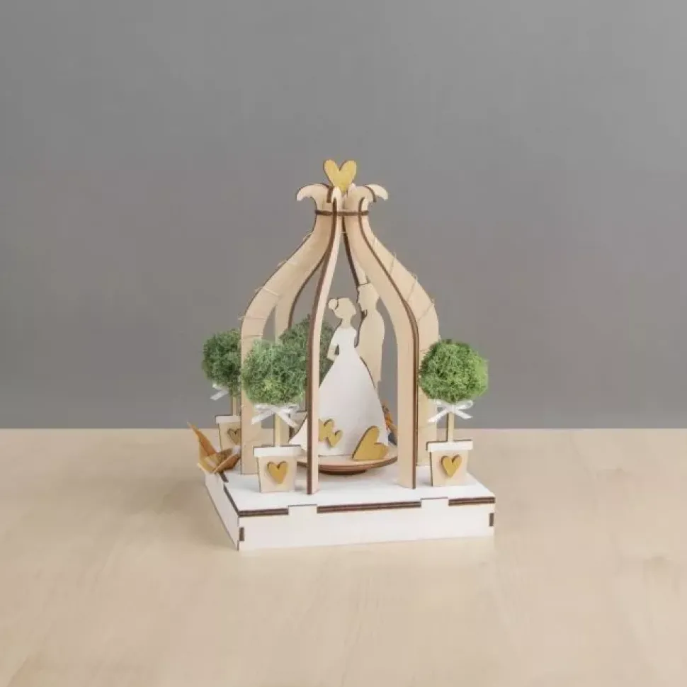 Kit de Madera 3D Mr. & Mrs. Rayher